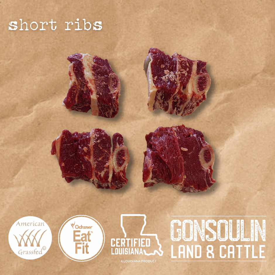 Short Ribs - Gonsoulin Land and Cattle